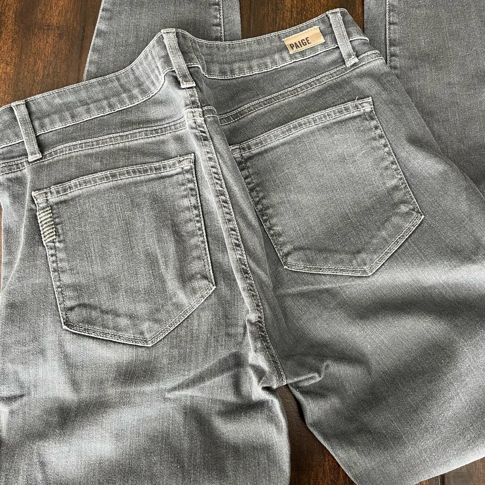 Paige Denim Gray Wash Skinny S31